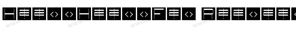 HeavyHeavyFat Regular字体转换